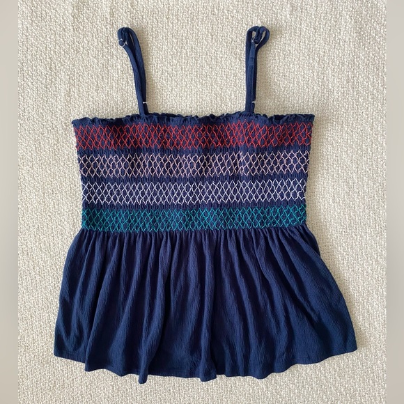 Self Esteem Smocked Tube Top Size XL - Picture 2 of 6